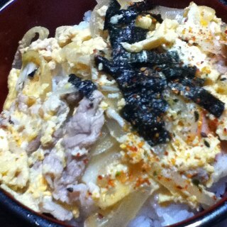 豚玉丼